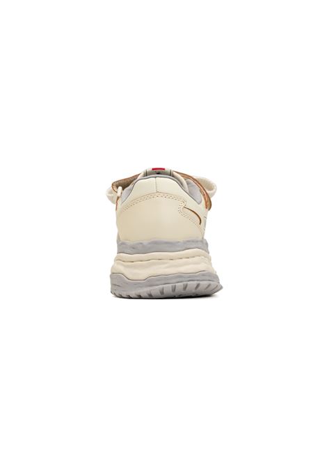 sneakers keith uomo nere e bianche in pelle MAISON MIHARA YASUHIRO | A13FW702WHITE